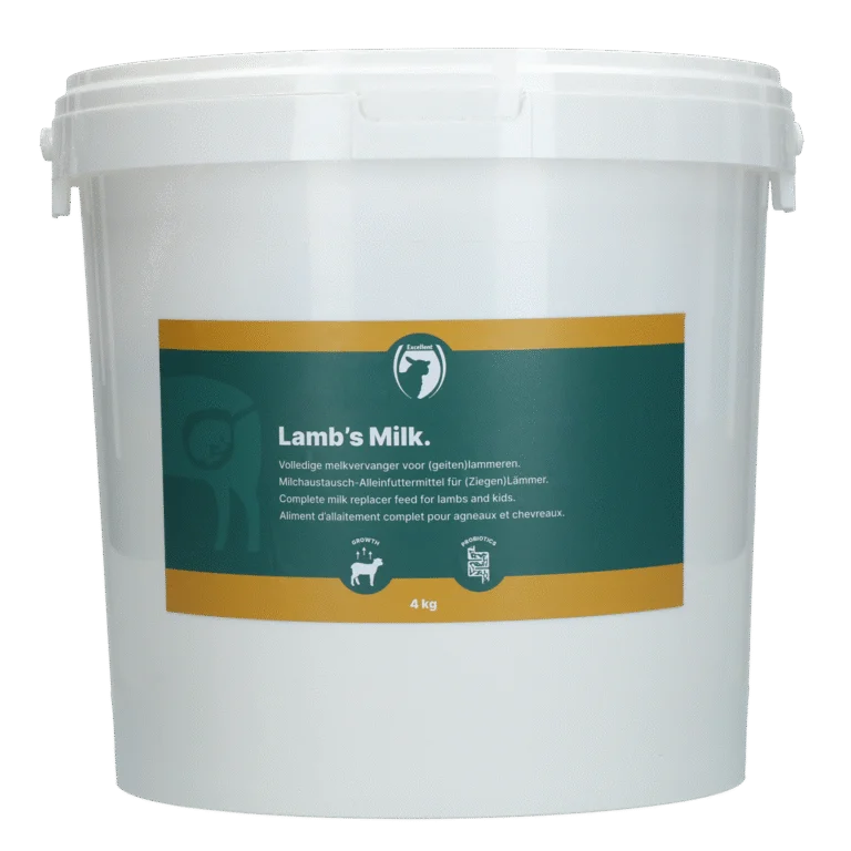 Lapte praf pentru miei cu lapte praf degresat, 4 kg – Excellent Lammetjesmelk