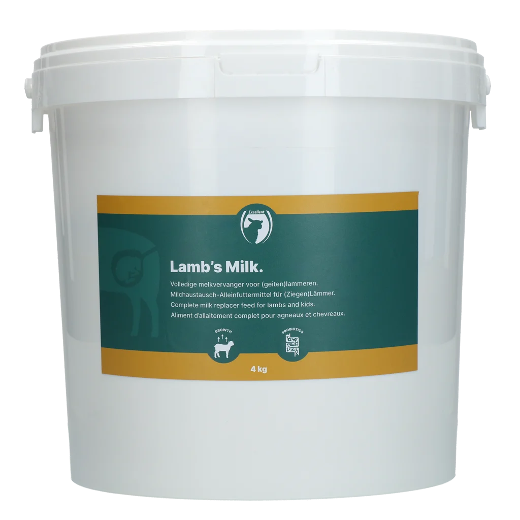 Lapte praf pentru miei cu lapte praf degresat, 4 kg – Excellent Lammetjesmelk - imagine 1