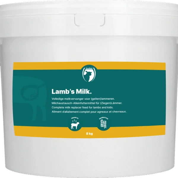 Lapte pentru miei cu lapte praf degresat, 8 kg – Excellent Lammetjesmelk
