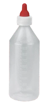 Biberon cu tetină pentru miei și mânji, 1000 ml - imagine 2