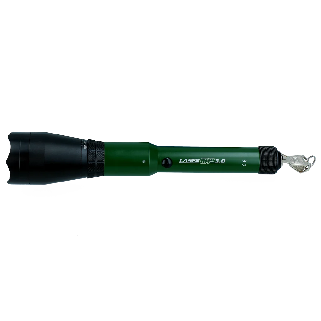 LASE1000.png Lanternă laser pentru alungarea păsărilor, cu fascicul reglabil – Ketrop LaserOp 3.0 - imagine 1