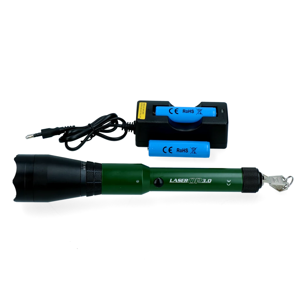 Lanternă laser pentru alungarea păsărilor, cu fascicul reglabil – Ketrop LaserOp 3.0 - imagine 5