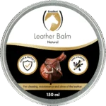 Balsam pentru piele cu ceară de albine și lanolină, Natural, 150 ml – Excellent Leder & Zadel Balm Naturel