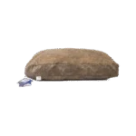 Pernă pentru câini cu fulgi de spumă XL Taupe, 125 x 90 x 10 cm – Let's Sleep Plush Pillow