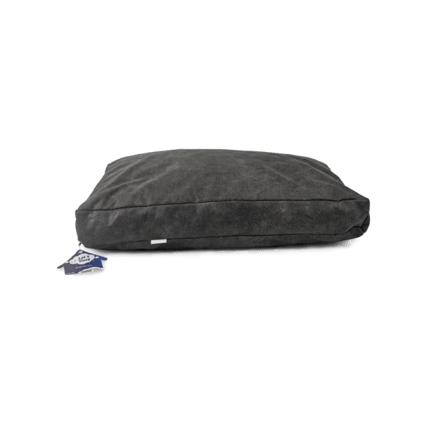Pernă pentru câini, cu fulgi de spumă, XL, antracit, 125 x 90 x 10 cm – Let's Sleep Plush Pillow