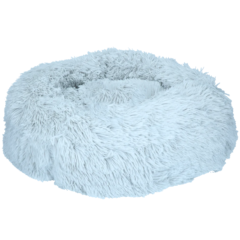 Culcuș pentru câini tip gogoașă, gri deschis M, ø 50 cm – Let's Sleep Donut - imagine 2