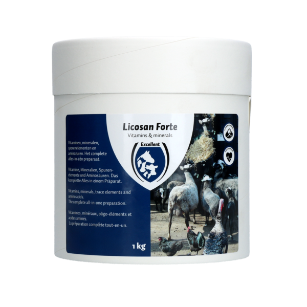Supliment cu vitamine, minerale și aminoacizi, 1 kg – Excellent Licosan Forte