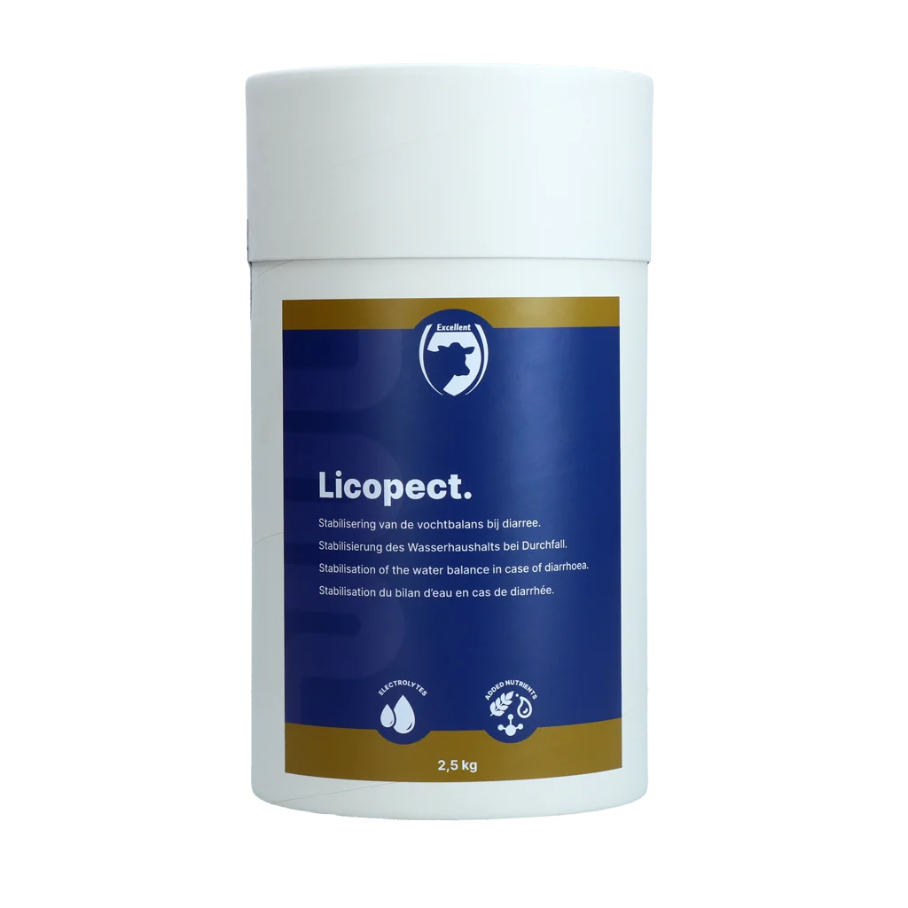 Furaj dietetic pentru viței cu electroliți și pectine 2,5 kg – Excellent Licopect - imagine 1