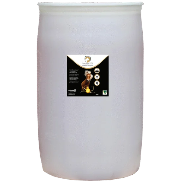 Ulei de in pentru cai, presat la rece, 200 l – Excellent Horse Linseed Oil