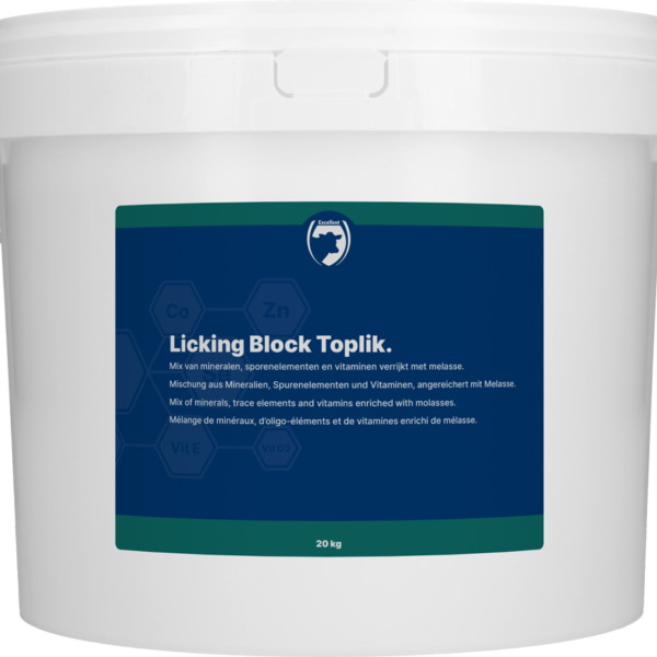 Bloc de lins cu minerale și vitamine, 20 kg – Excellent Toplik