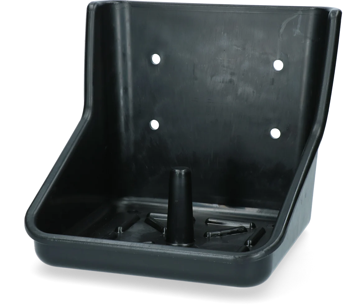 Suport Robu din plastic pentru blocuri de sare de 10 kg, negru - imagine 2