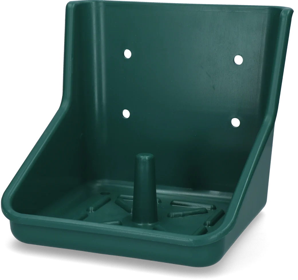 Suport Robu din plastic pentru blocuri de sare de 10 kg, verde - imagine 4