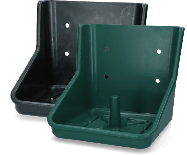 Suport Robu din plastic pentru blocuri de sare de 10 kg, negru