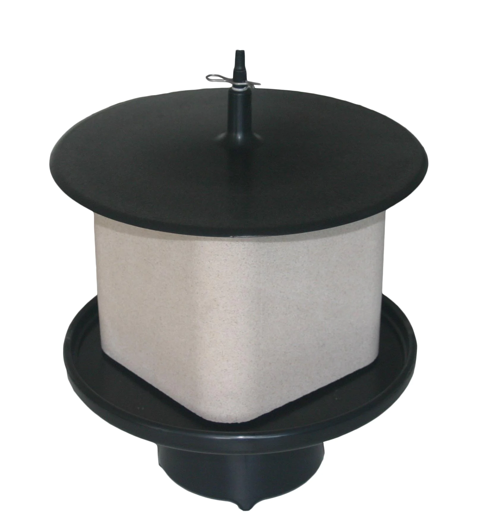 Suport din plastic pentru piatră de lins de 10 kg, cu montare pe stâlp – Vplast - imagine 5