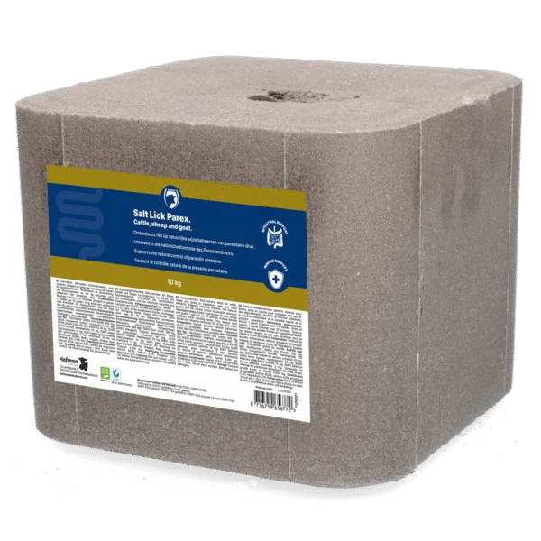 Piatră de lins cu minerale pentru bovine, oi și capre, 10 kg – Excellent Salt Lick Parex