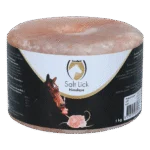 Bloc de sare din Himalaya pentru cai, fără frânghie, 1 kg – Excellent Horse Salt Lick Himalaya
