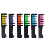 Creioane colorate pentru părul cailor, culori curcubeu, 6 bucăți – Lucky Horse Unicorn creioane colorate curcubeu - imagine 2