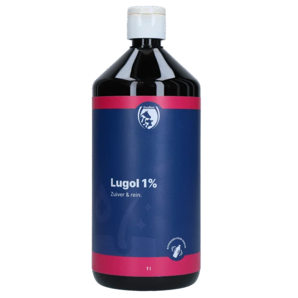 Soluție cu iod pentru curățare și clătire, Lugol 1%