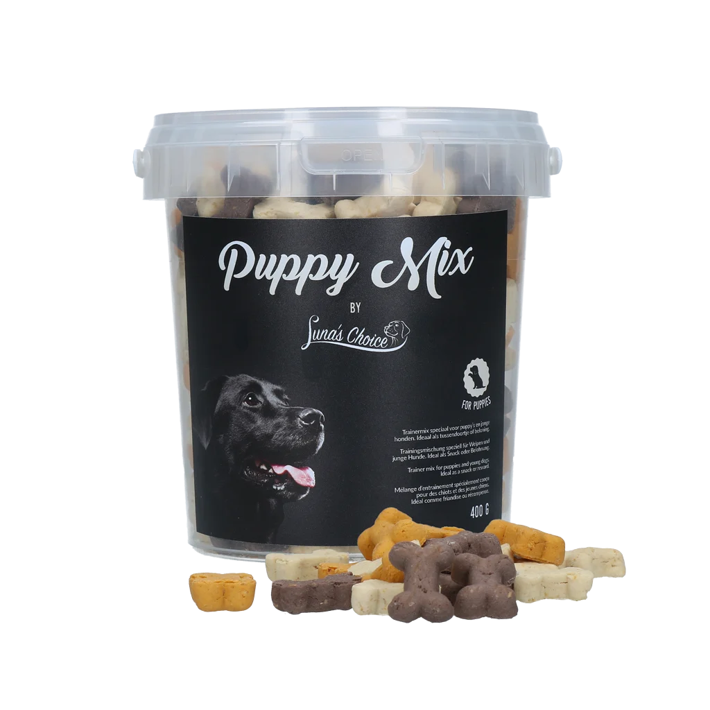 Recompense coapte la cuptor pentru căței – Luna's Choice Puppy Mix S - imagine 1