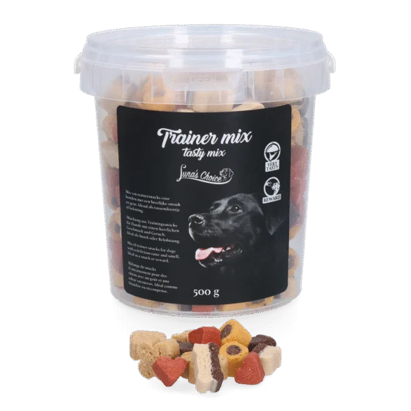 Gustări de dresaj pentru câini, mix moale, 500 g – Luna's Choice Trainer Mix Tasty Mix
