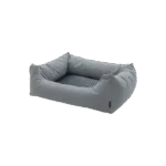 Pat pentru câini cu margini înălțate, gri deschis, S, 80 x 67 x 22 cm – Madison Manchester Pet Bed