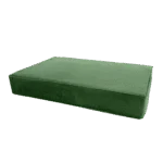 Pernă ortopedică pentru câini cu spumă cu memorie, verde, S, 45 x 55 x 12 cm – Pernă ortopedică Madison din catifea