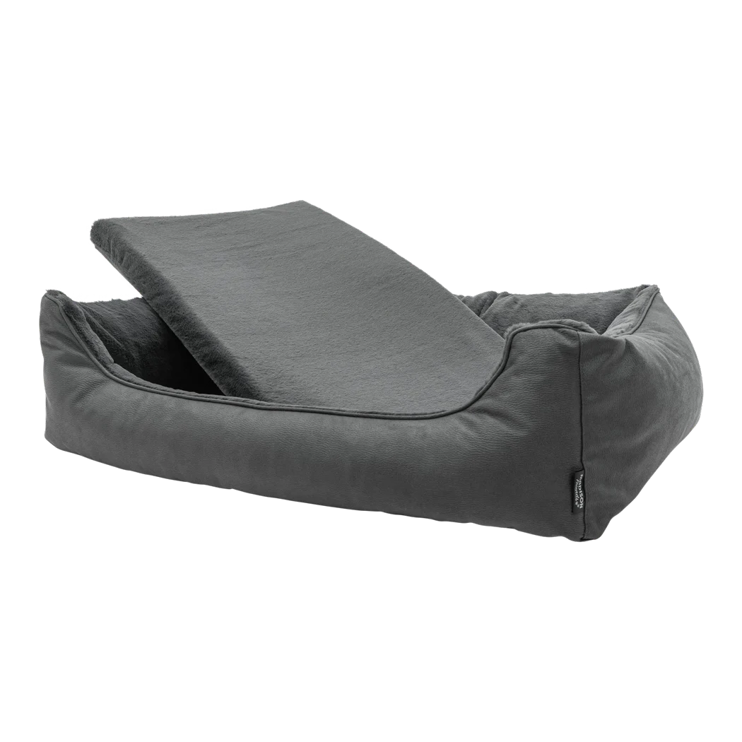 Pernă ortopedică pentru câini cu spumă cu memorie, gri S – Madison Sofa Orthopedisch - imagine 2