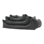 Pernă ortopedică pentru câini cu spumă cu memorie, gri S – Madison Sofa Orthopedisch