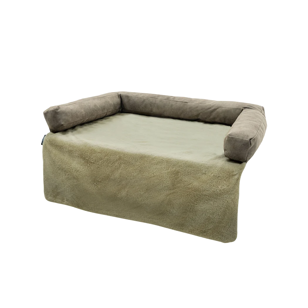 Protecție pentru canapea pentru câini, cu margini ridicate, taupe S, 58 x 70 cm – Madison Travel & Sofa Protector - imagine 1