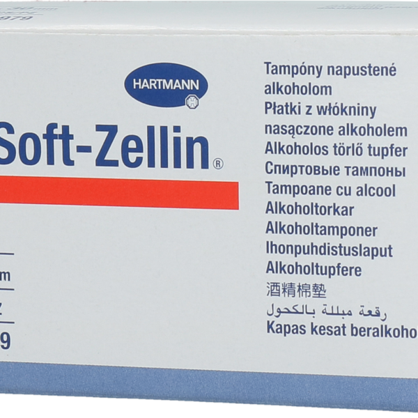 Tampoane cu alcool pentru curățarea orificiului canalului mamelonar – Hartmann Soft-Zellin