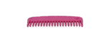 Pieptene din plastic pentru coamă, 100 mm, roz – Vplast - imagine 3