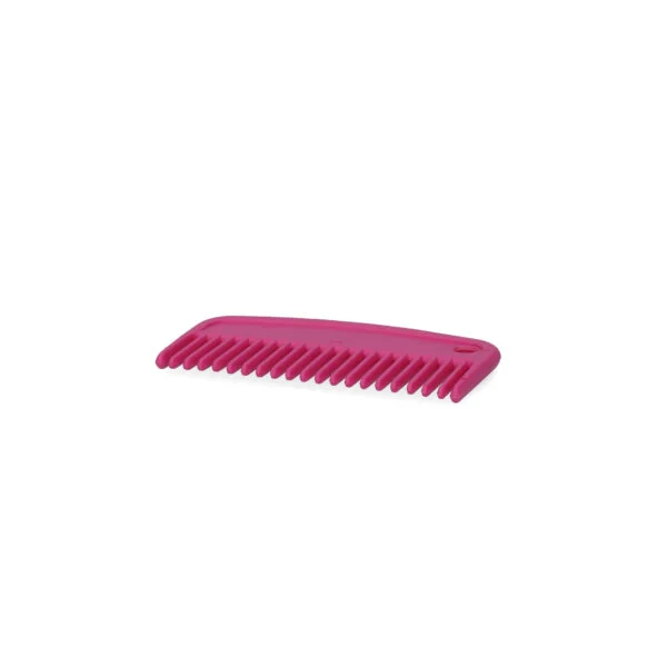 Pieptene din plastic pentru coamă, 100 mm, roz – Vplast