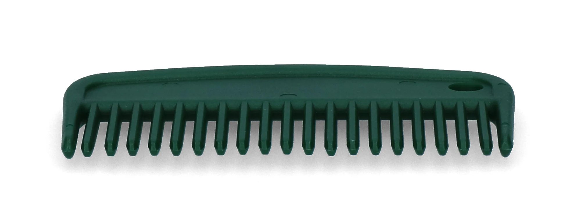 Pieptene din plastic pentru coamă, 100 mm, verde – Vplast - imagine 1