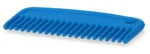 Pieptene din plastic pentru coamă, 100 mm, albastru – Vplast