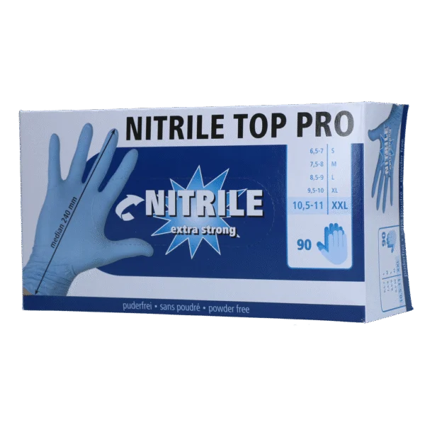 Mănuși de muls din nitril, fără pudră, mărimea XXL, 90 bucăți – Excellent