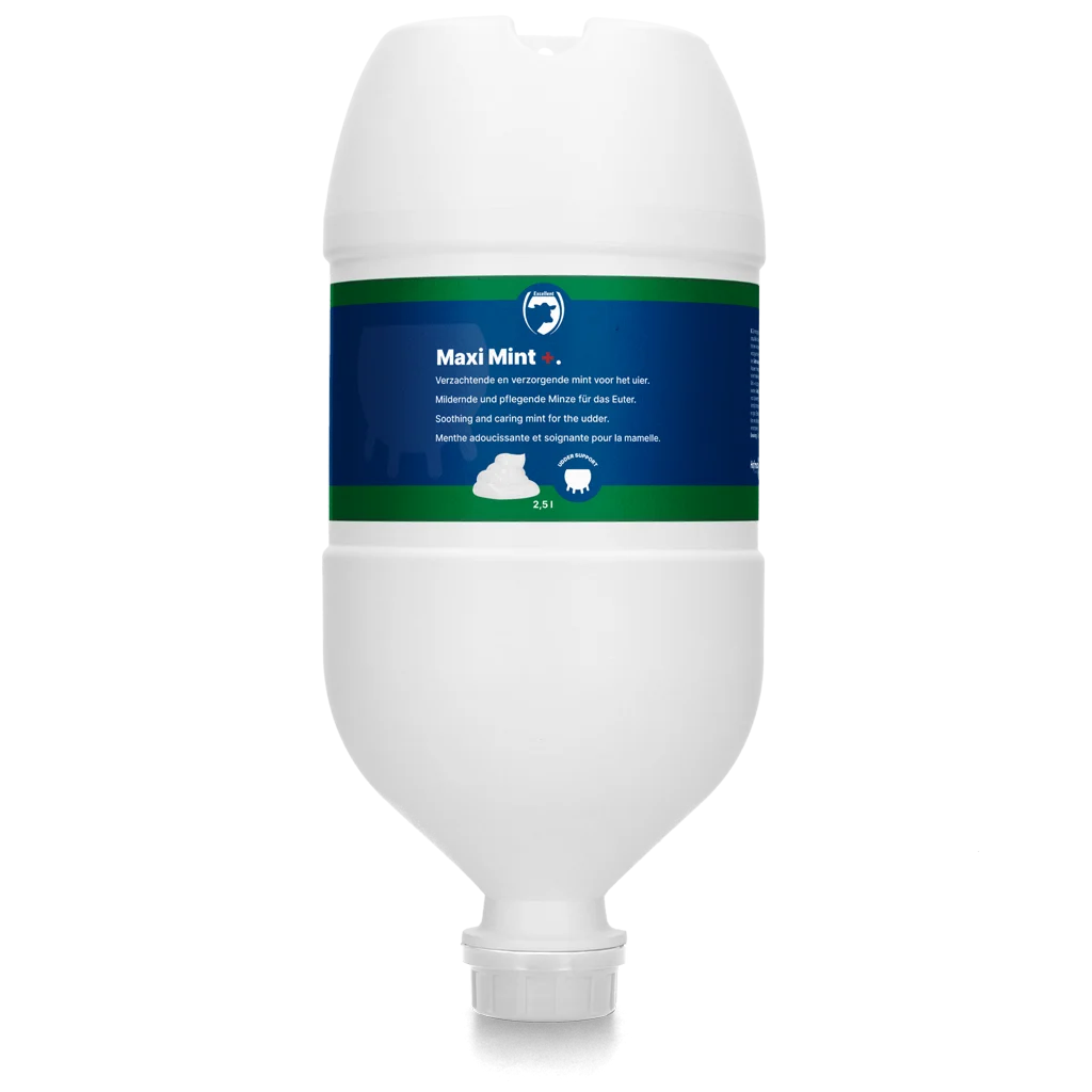Gel pentru uger cu ulei de mentă, tub suspendabil 2,5 l – Excellent Maxi Mint+ - imagine 1
