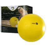 Minge de joacă pentru cai, galbenă, 65 cm – Maximus Power Play Ball