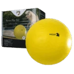 Minge de joacă pentru cai, galbenă, 100 cm – Maximus Power Play Ball