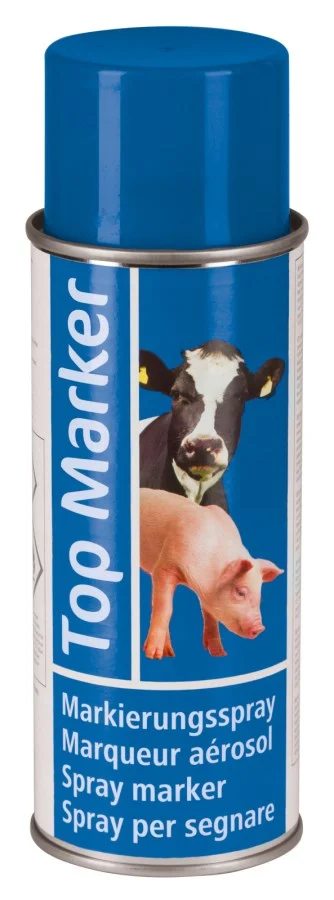 Spray de marcare pentru porci și bovine, albastru, 400 ml – Kerbl Topmarker