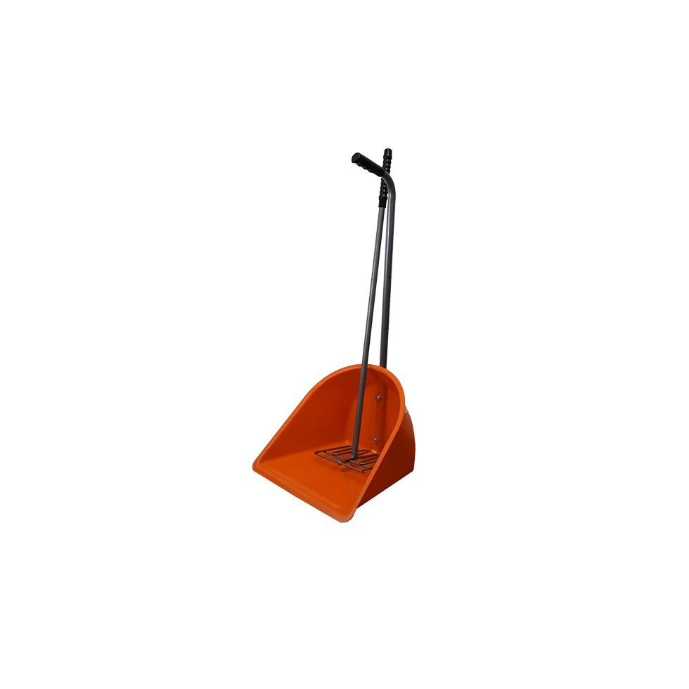 Set Mestboy cu tavă de colectare de 78 cm și greblă de 85 cm, portocaliu - imagine 1