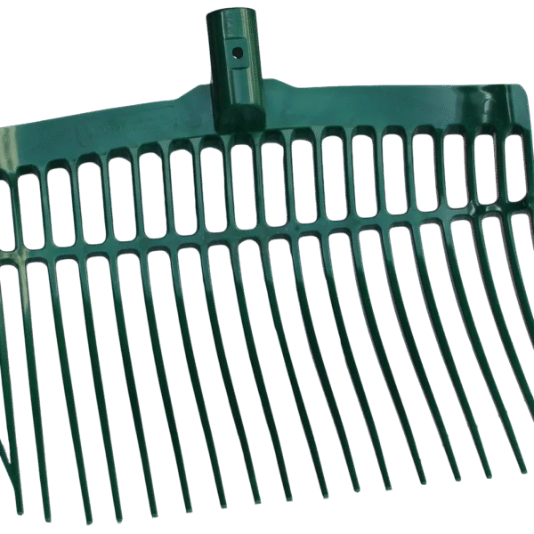 Furcă pentru bălegar din plastic, fără coadă, verde, 41 x 36 x 11 cm – Vplast