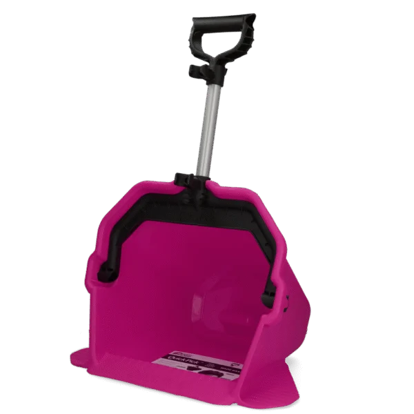 Cupă roz pentru colectarea gunoiului de grajd – Vplast Mestboy Quick Pick