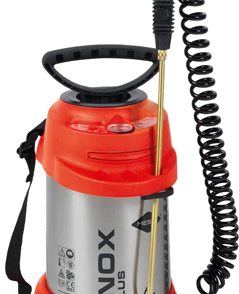 Pulverizator cu rezervor din oțel inoxidabil, 6 l, 6 bar – Mesto Inox Plus