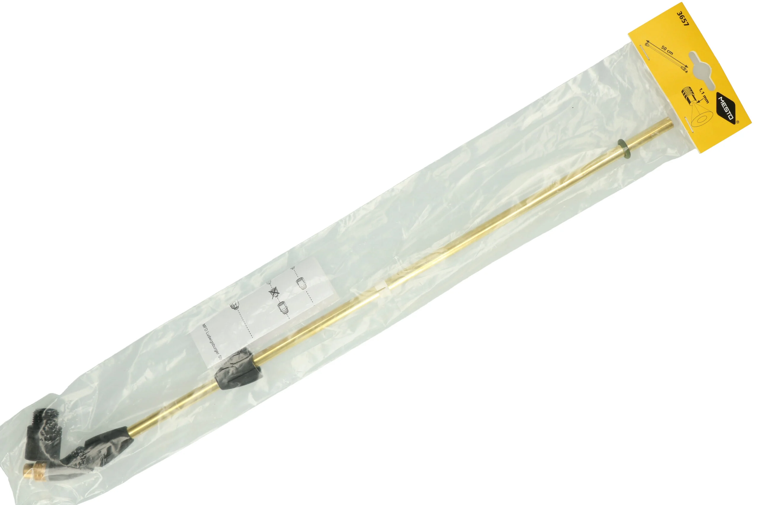 Lance de stropit cu duză de pulverizare de 1,1 mm, 52 cm – Mesto Profi Plus - imagine 2