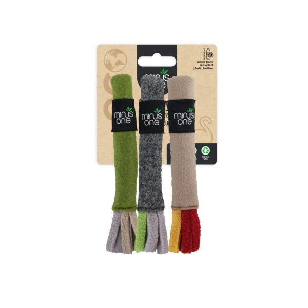 Bețișoare de joacă pentru pisici din fetru și cu iarba-mâței – Minus One Classic Felt Cat Toys Sticks