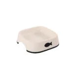 Bol pentru hrană și apă pentru pisici, din plastic reciclat, 250 ml – Minus One Cat Bowl