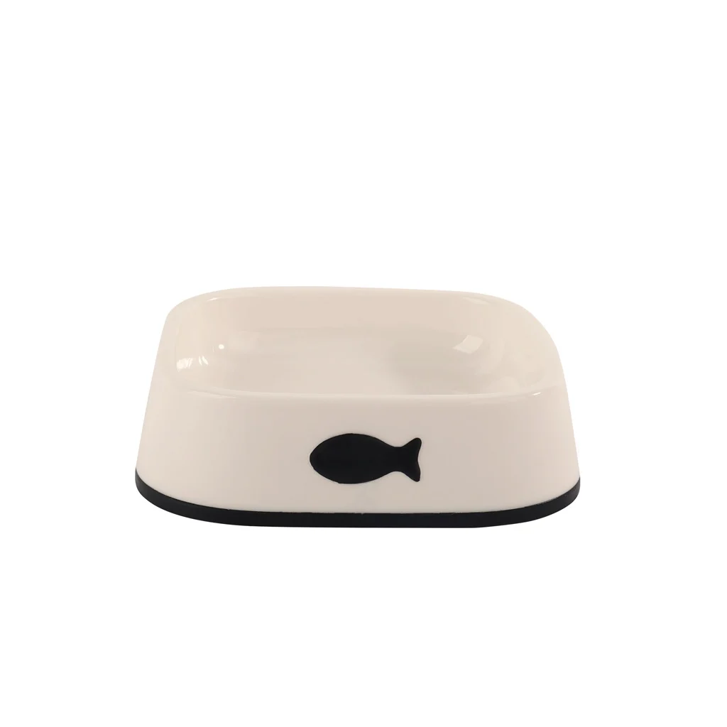 Bol pentru hrană și apă pentru pisici, din plastic reciclat, 250 ml – Minus One Cat Bowl - imagine 2