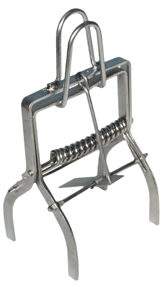 Capcană pentru cârtițe cu mânere, galvanizată, 18,5 x 12 cm – Hofman Animal Care Yankee Junior - imagine 1