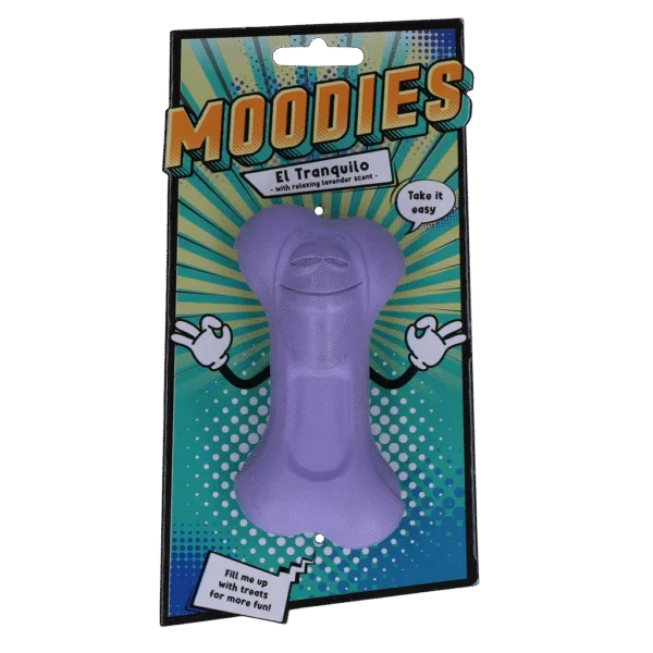 Os de ros din cauciuc cu aromă de lavandă – Moodies El Tranquilo