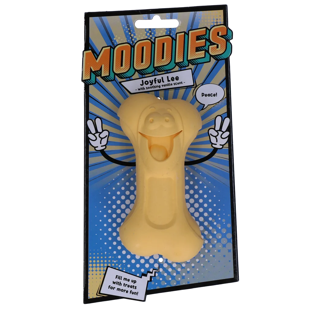 Jucărie de ros din cauciuc, cu miros de vanilie – Moodies Joyful Lee - imagine 1